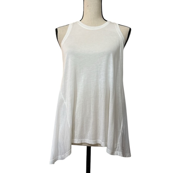NWT Sweaty Betty Easy Peazy Top in Lily White Sz. XXS XS 100% Viscose - Picture 9 of 15